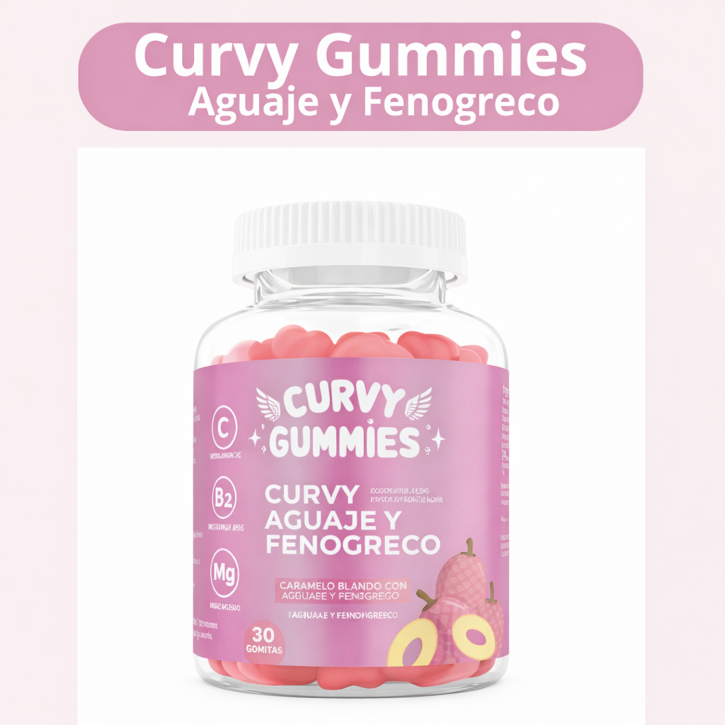 Curvy Gummies aguaje y fenogreco